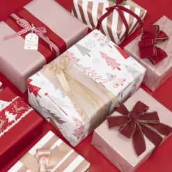 Wrapping Paper Counter Roll Solid Gloss Rose Gold (50cmx50m)