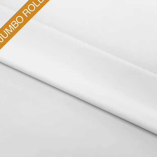 Wrapping Paper Jumbo Counter Roll Gloss White (50cmx100m)