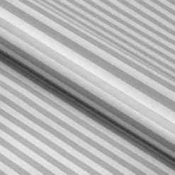 Wrapping Paper Roll Thin Stripe Gloss Silver White(50cmx50m)
