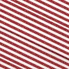Wrapping Paper Roll Xmas Stripes Gloss White Red (50cmx50m)