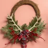 Wreath Grapevine and Twig Mix Natural (50cmD)